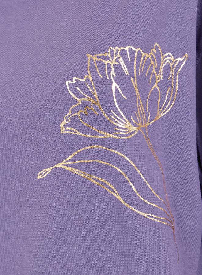 Styli Graphic Print Oversized Round Neck T-Shirt - Image 3